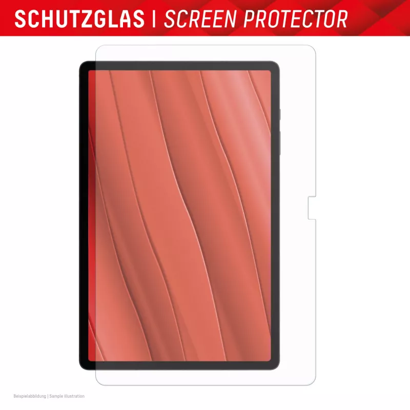 Displex Tablet Glass (9H) for Samsung Galaxy Tab S10+, Eco Mounting Frame, unbreakable