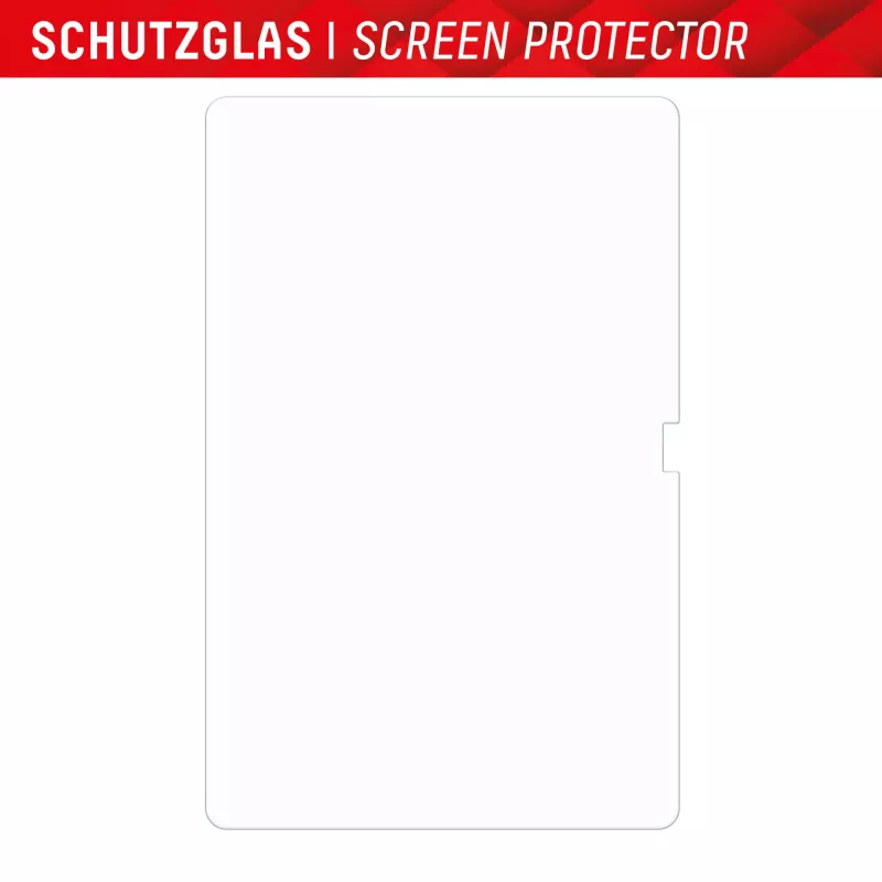 Displex Tablet Glass (9H) for Samsung Galaxy Tab S10+, Eco Mounting Frame, unbreakable