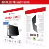 Displex PRIVACY SAFE removable 2-way privacy filter for Desktop Monitor 27'' (16:9)