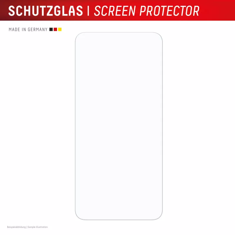 Displex Smart Glass (9H) for Samsung Galaxy S25 FE/S24 FE, Mounting Sticker, unbreakable
