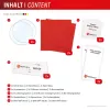 Screen protector e.v.i. Displex 9H Glass for Galaxy Watch 8 40mm, 2-pack, ultra-thin, borderless, anti-smudge
