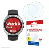 Screen protector e.v.i. Displex 9H Glass for Galaxy Watch 8 (46mm) — 2-pack, ultra-thin, borderless, anti-smudge