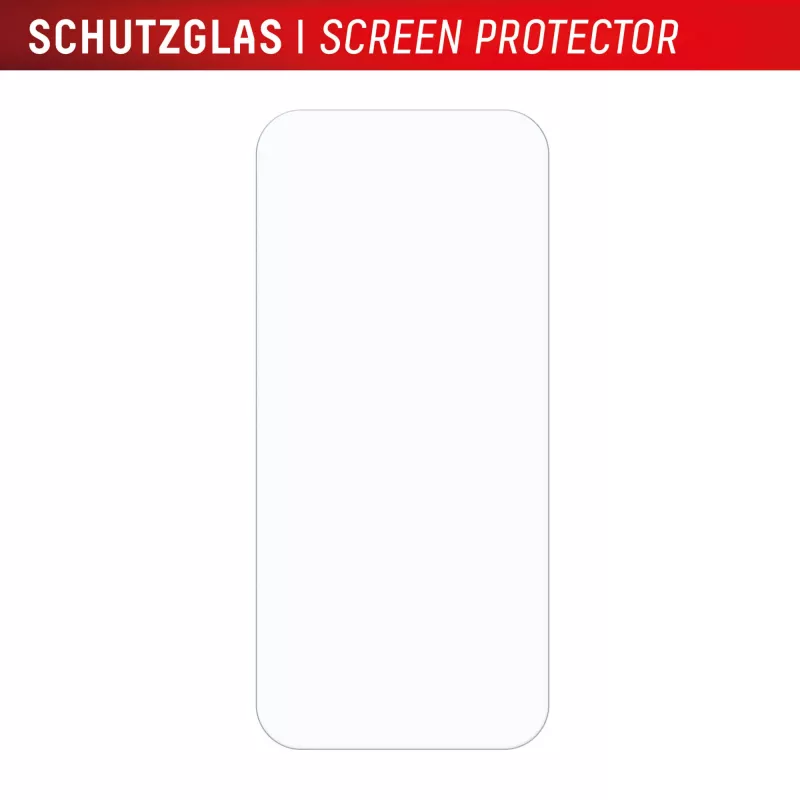 Screen protector + case e.v.i. for Google Pixel 9 with eco mounting frame, tempered glass, transparent, scratch resistant