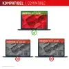 Privacy filter e.v.i. Displex PRIVACY SAFE magnetic 2-way for 16 inch (16:10) laptop / notebook, frameless, glossy/matt, 3H