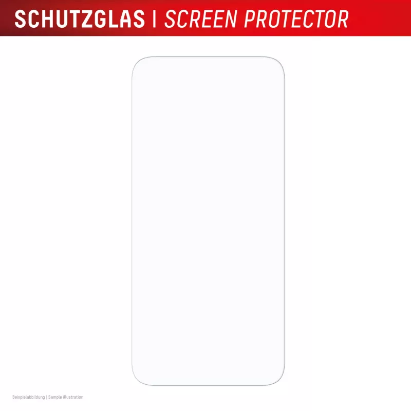 Tempered Smart Glass screen protector e.v.i. for Xiaomi Redmi Note 15 Pro (9H), mounting sticker, transparent, 1 pc