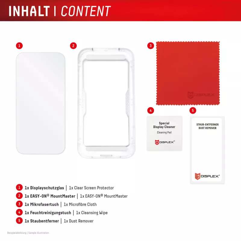 Displex Screen Protector (10H) for Samsung S26 Ultra, scratch resistant