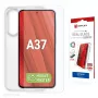 Displex Screen Protector + Case for Samsung A37, scratch resistant