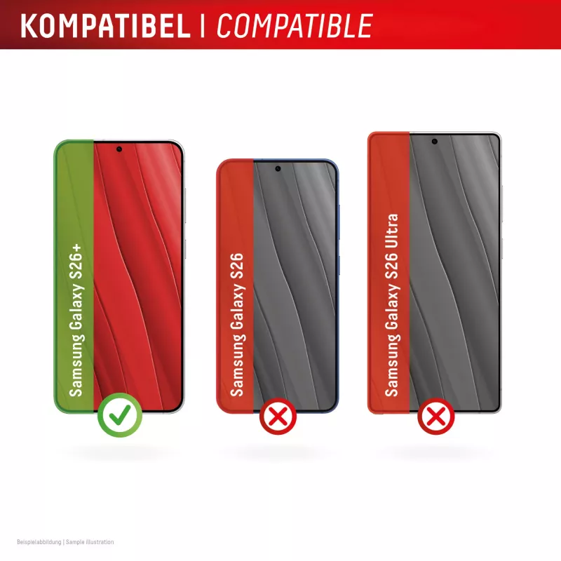Displex Privacy Screen Protector (10H) for Samsung S26+, Privacy Filter