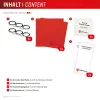 Camera Lens Glass Protector e.v.i. for Galaxy S26 / S26+, Tempered 10H, Full Cover, Quick Mount, 2-Pack