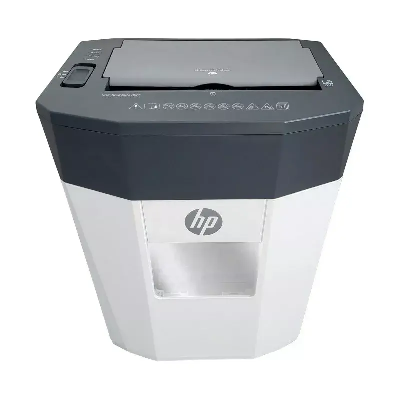 HP OneShred Auto 80CC paper shredder Cross shredding 68 dB 22 cm White