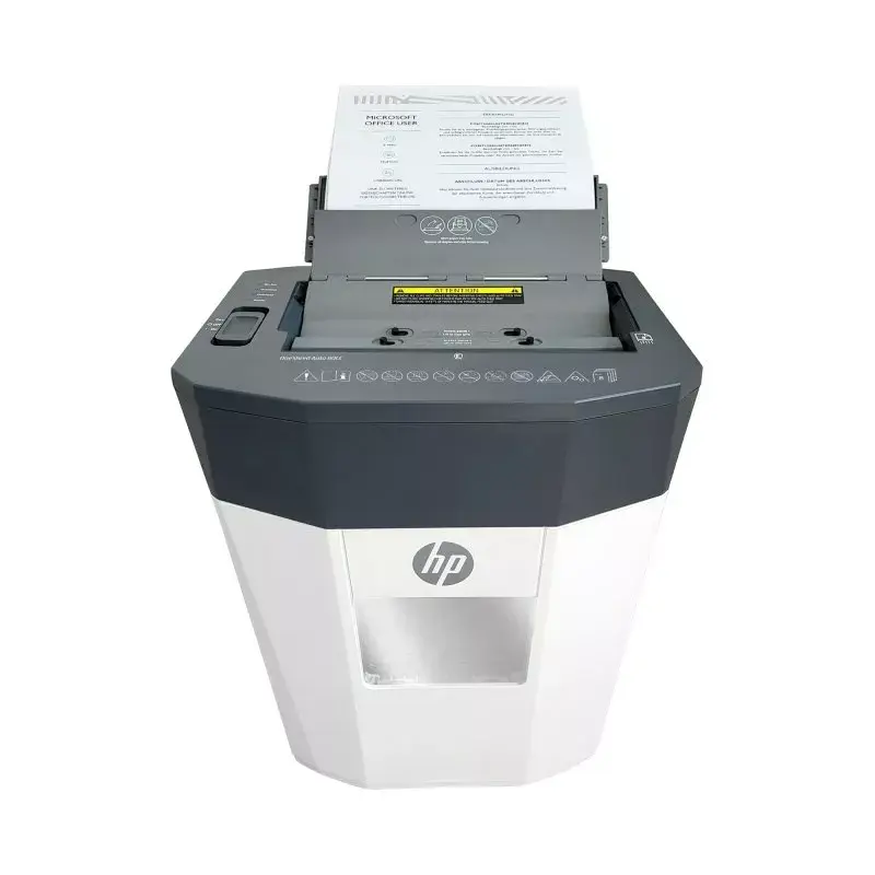 HP OneShred Auto 80CC paper shredder Cross shredding 68 dB 22 cm White