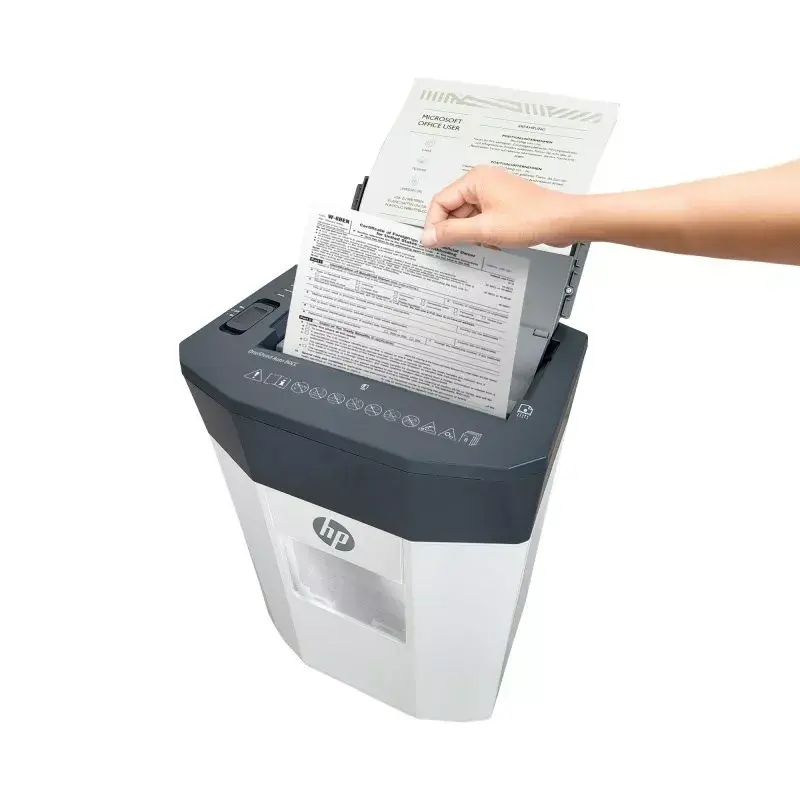 HP OneShred Auto 80CC paper shredder Cross shredding 68 dB 22 cm White