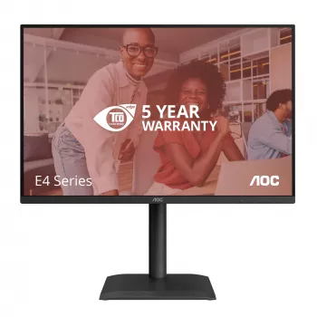 AOC E4 X24E4U computer monitor 61 cm (24 inch) 1920 x 1200 pixels Full HD LED Black