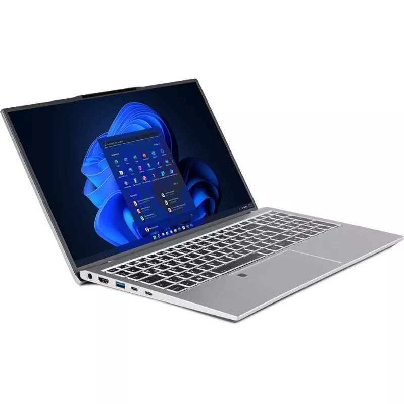 TERRA MOBILE US1220800 laptop Intel® Core™ i7 i7-1355U 39.6 cm (15.6 inch) Full HD 16 GB DDR5-SDRAM 512 GB SSD Wi-Fi 6 (802.11ax) Windows 11 Pro Silver