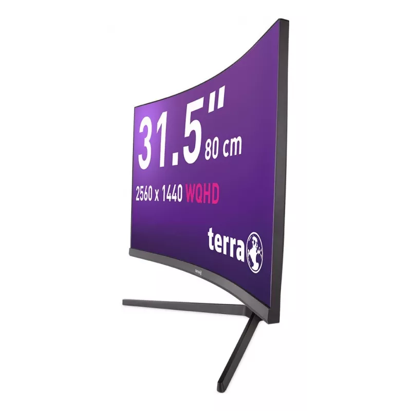 TERRA 3285W computer monitor 80 cm (31.5 inch) 2560 x 1440 pixels Wide Quad HD LCD Black