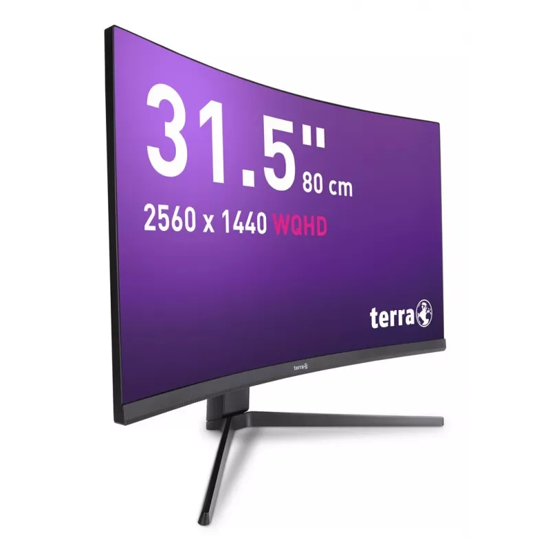 TERRA 3285W computer monitor 80 cm (31.5 inch) 2560 x 1440 pixels Wide Quad HD LCD Black