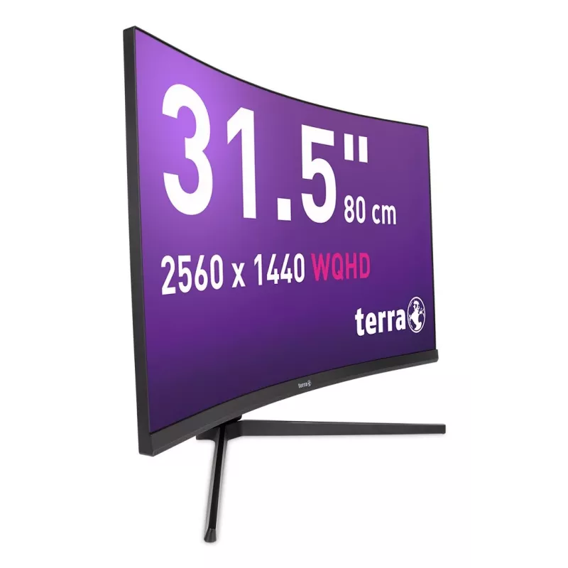 TERRA 3285W computer monitor 80 cm (31.5 inch) 2560 x 1440 pixels Wide Quad HD LCD Black