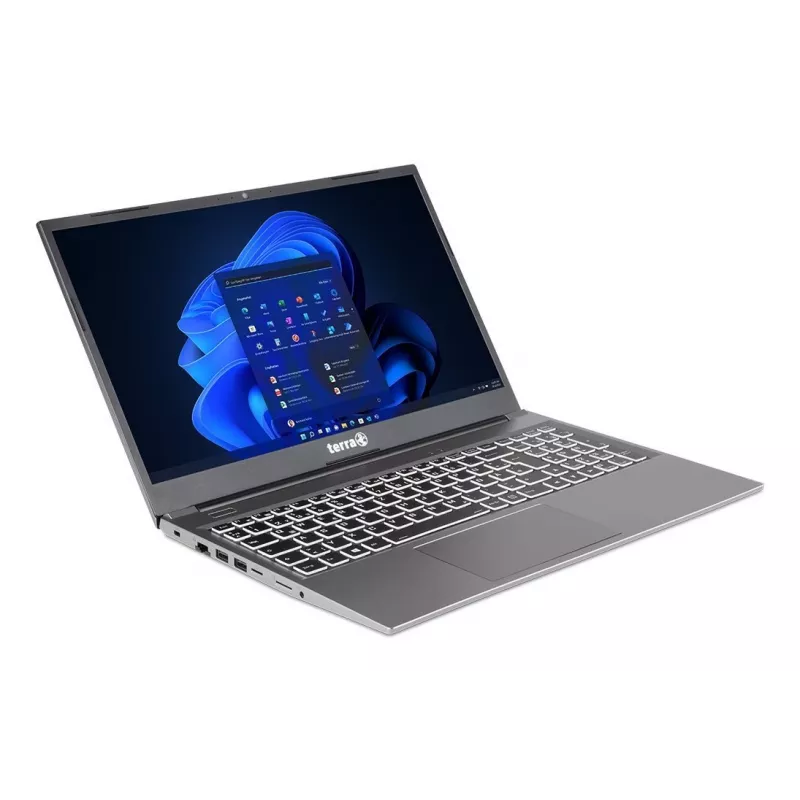 TERRA US1220819 laptop AMD Ryzen™ 5 7430U 39.6 cm (15.6 inch) Full HD 16 GB DDR4-SDRAM 500 GB SSD Wi-Fi 6E (802.11ax) Windows 11 Home US English Silver