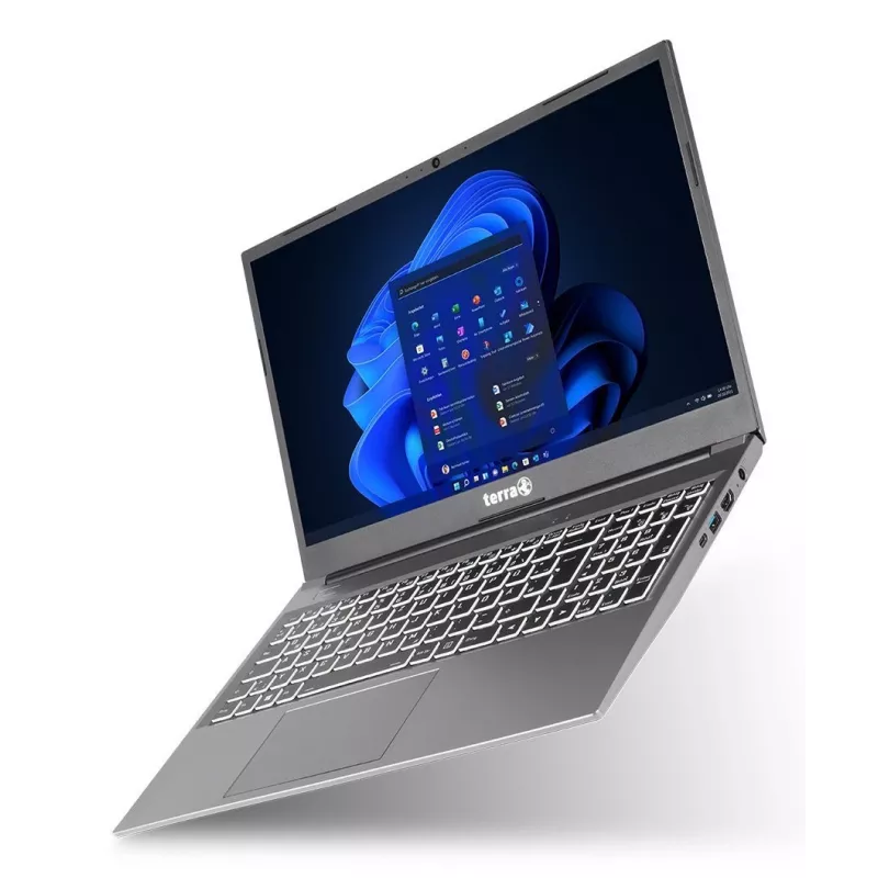 TERRA US1220819 laptop AMD Ryzen™ 5 7430U 39.6 cm (15.6 inch) Full HD 16 GB DDR4-SDRAM 500 GB SSD Wi-Fi 6E (802.11ax) Windows 11 Home US English Silver