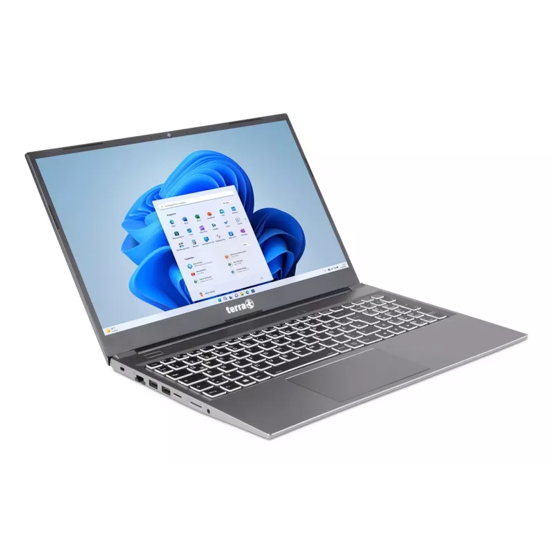 TERRA 1517R Intel® Core™ i3 i3-1315U Laptop 39.6 cm (15.6 inch) Full HD 8 GB DDR4-SDRAM 500 GB SSD Wi-Fi 6 (802.11ax) Windows 11 Home Dutch, US English Grey