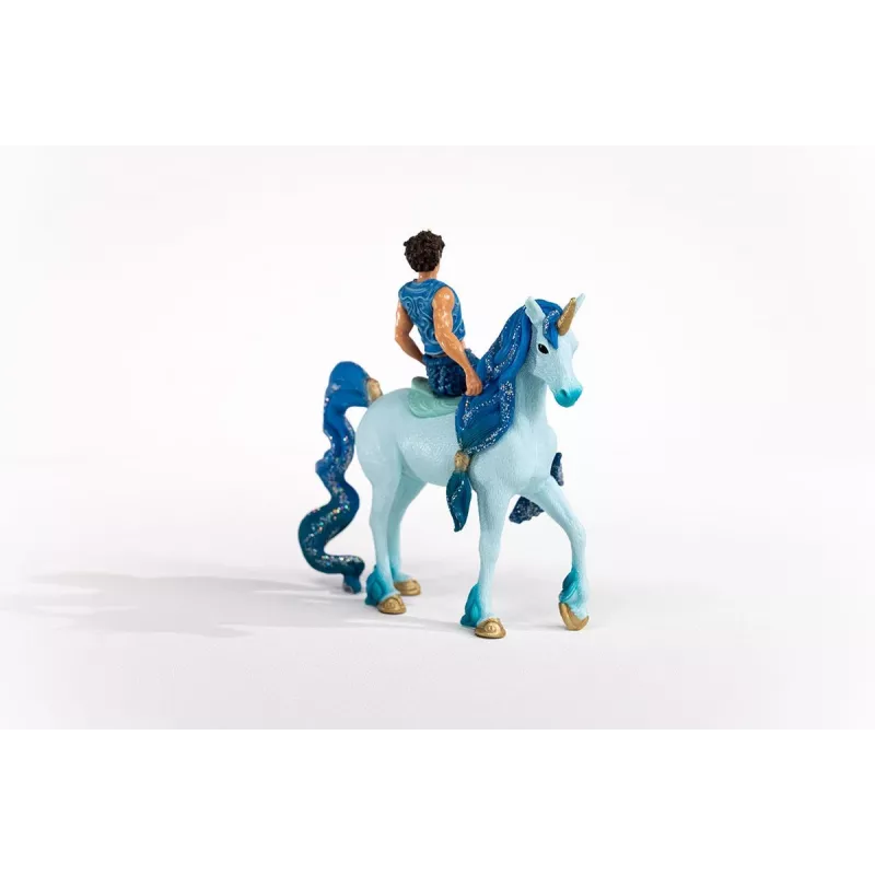 schleich BAYALA Aryon on Unicorn, 5 yr(s), Sun Elves, Unicorns & Fairies, Multicolour