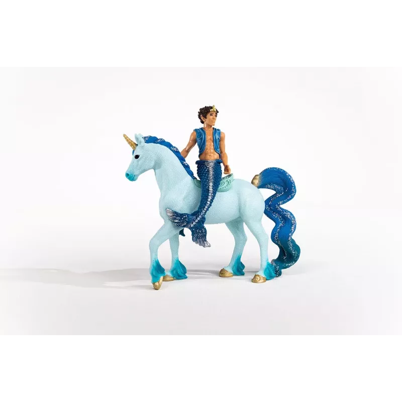 schleich BAYALA Aryon on Unicorn, 5 yr(s), Sun Elves, Unicorns & Fairies, Multicolour