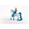 schleich BAYALA Aryon on Unicorn, 5 yr(s), Sun Elves, Unicorns & Fairies, Multicolour