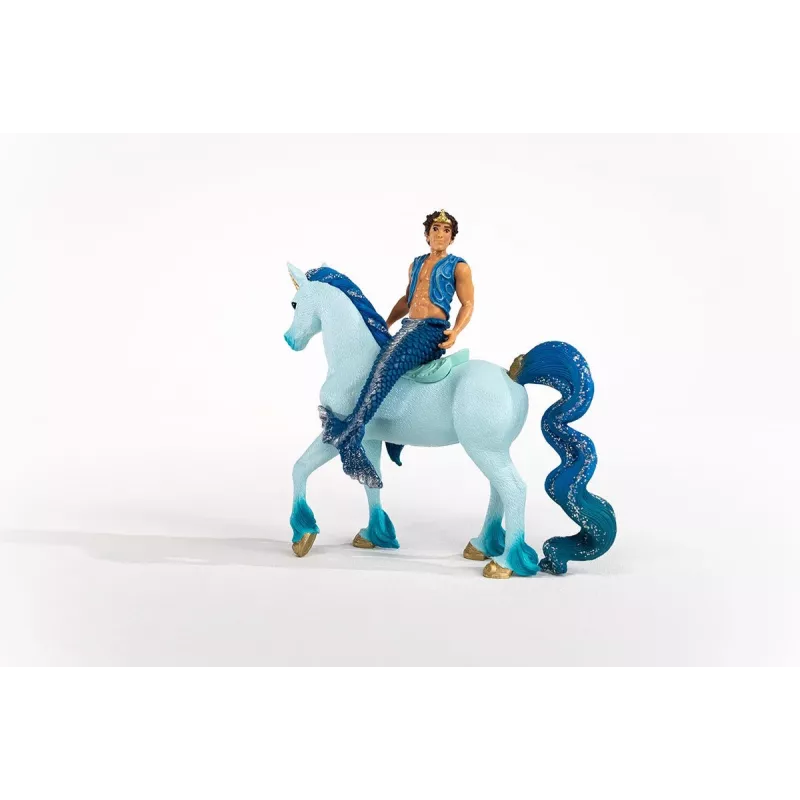 schleich BAYALA Aryon on Unicorn, 5 yr(s), Sun Elves, Unicorns & Fairies, Multicolour