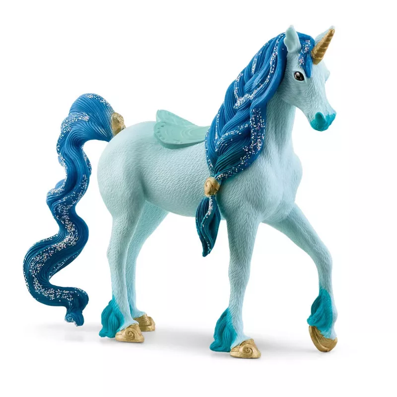 schleich BAYALA Aryon on Unicorn, 5 yr(s), Sun Elves, Unicorns & Fairies, Multicolour