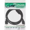 InLine HDMI Cable High Speed male + ferrite black 1.8m, 1.8 m, HDMI Type A (Standard), HDMI Type A (Standard), Black