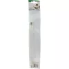 Window conduit for SAT cable InLine F-plug male–male, white, 21×220×13 mm