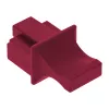 InLine Dust cover for RJ45 female, dark red, 10pcs.