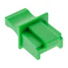 InLine Dust Cover for RJ45 female, green, 10 pcs.