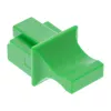 InLine Dust Cover for RJ45 female, green, 10 pcs.