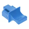 InLine Dust Cover for RJ45 female, blue, 100 pcs.