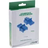InLine Dust Cover for RJ45 female, blue, 100 pcs.