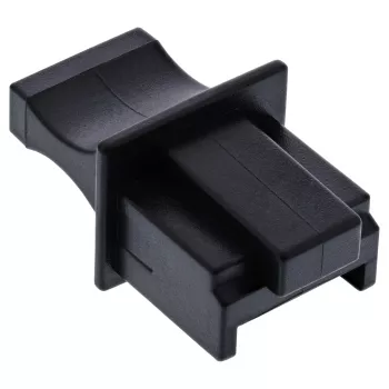 InLine Dust Cover for RJ45 female black 100 pcs 59942E
