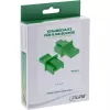 InLine Dust Cover for RJ45 female, green, 100 pcs.