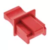 InLine Dust Cover for RJ45 female, red, 100 pcs.