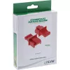 InLine Dust Cover for RJ45 female, red, 100 pcs.