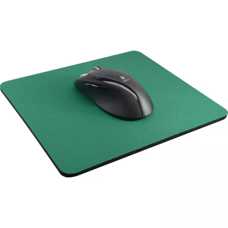 Mouse pad InLine 250x220x6mm green Non-slip textile