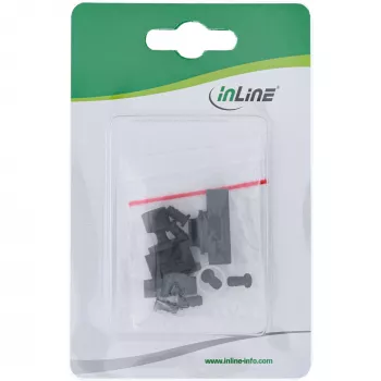InLine Dust Cover Set for AV Interfaces 12 pcs.