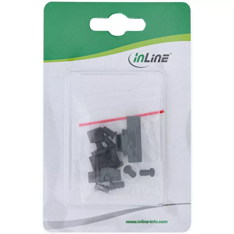 InLine Dust Cover Set for AV Interfaces 12 pcs.