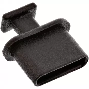 Dust Cover for USB-C female InLine 59948M black 50 pcs