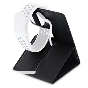 InLine foldable passive holder for Apple Watch, black, desk/shelf use