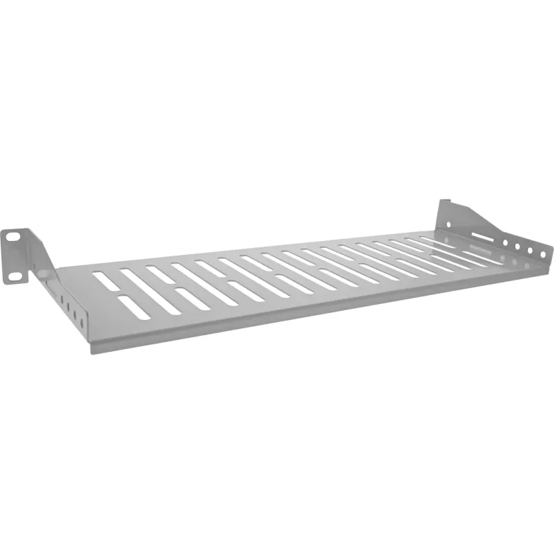 InLine 19 inch shelf, 150mm, 10kg, 1U, RAL 7035 grey