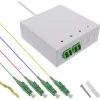 InLine FTTH connection box pre-assembled 4x LC/APC 9/125µm 20m