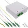InLine FTTH connection box pre-assembled 4x LC/APC 9/125µm 20m