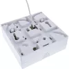 InLine FTTH connection box pre-assembled 4x LC/APC 9/125µm 50m