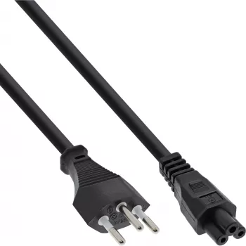 InLine B-16656C power cable Black 2 m SEV 1011 IEC C5